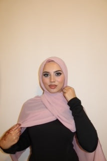 Chiffon Hijab With Magnetic Buckle