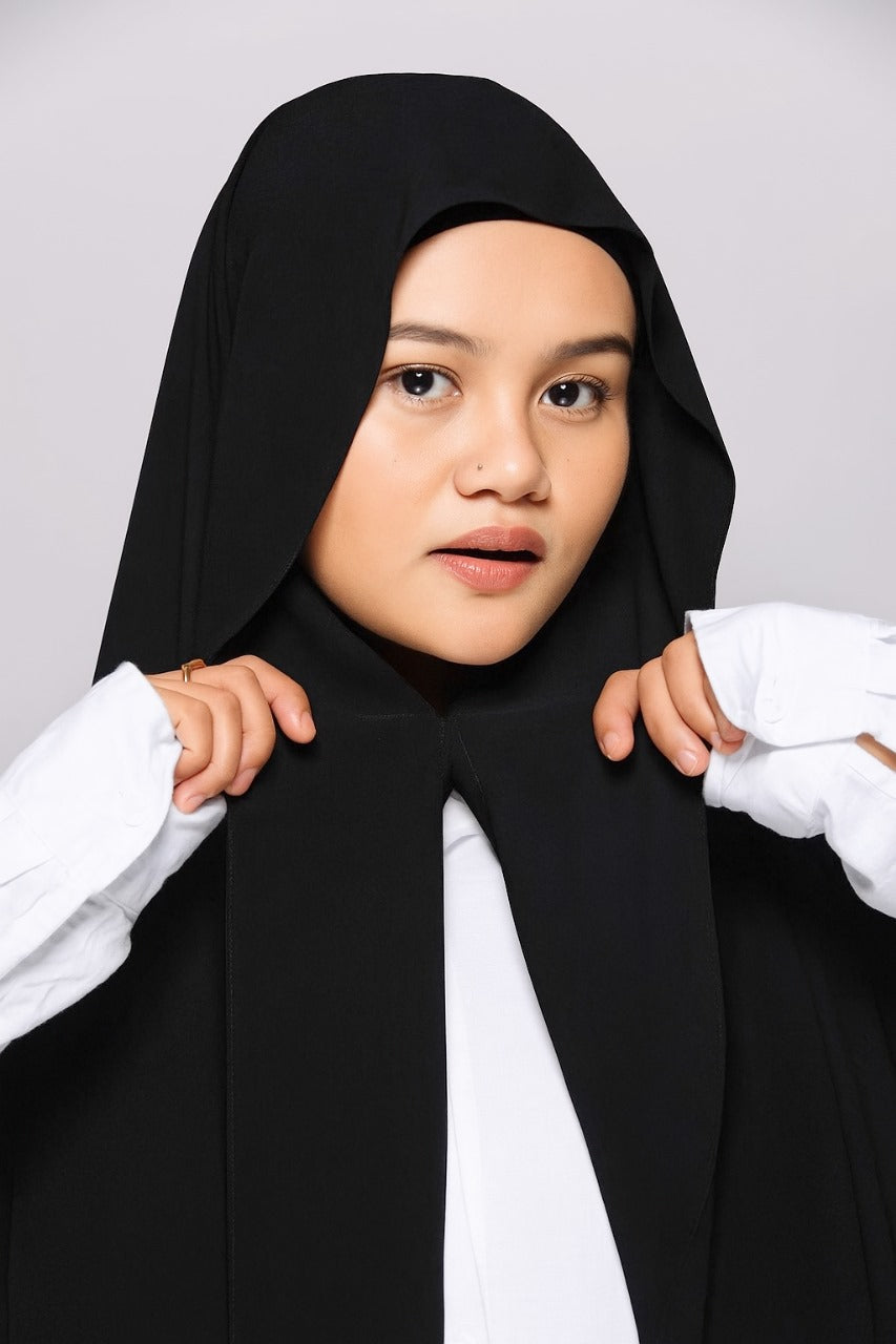 Chiffon Hijab With Magnetic Buckle