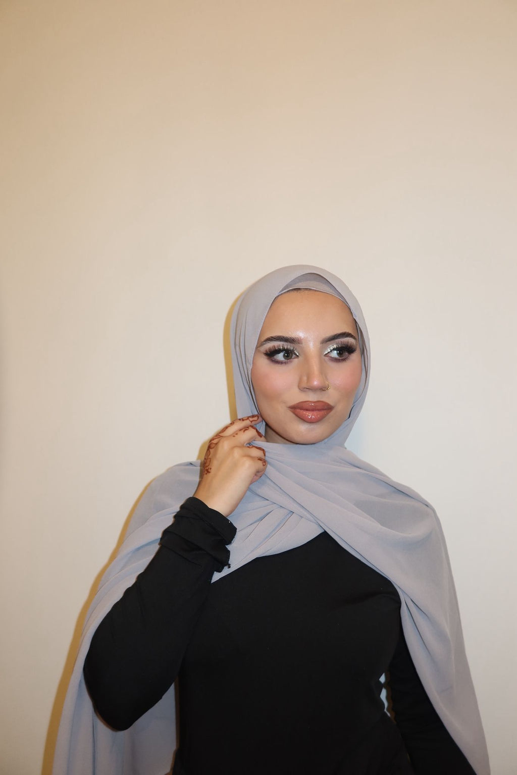 CLEARANCE LAST FEW - Chiffon with Magnet Instant Hijab